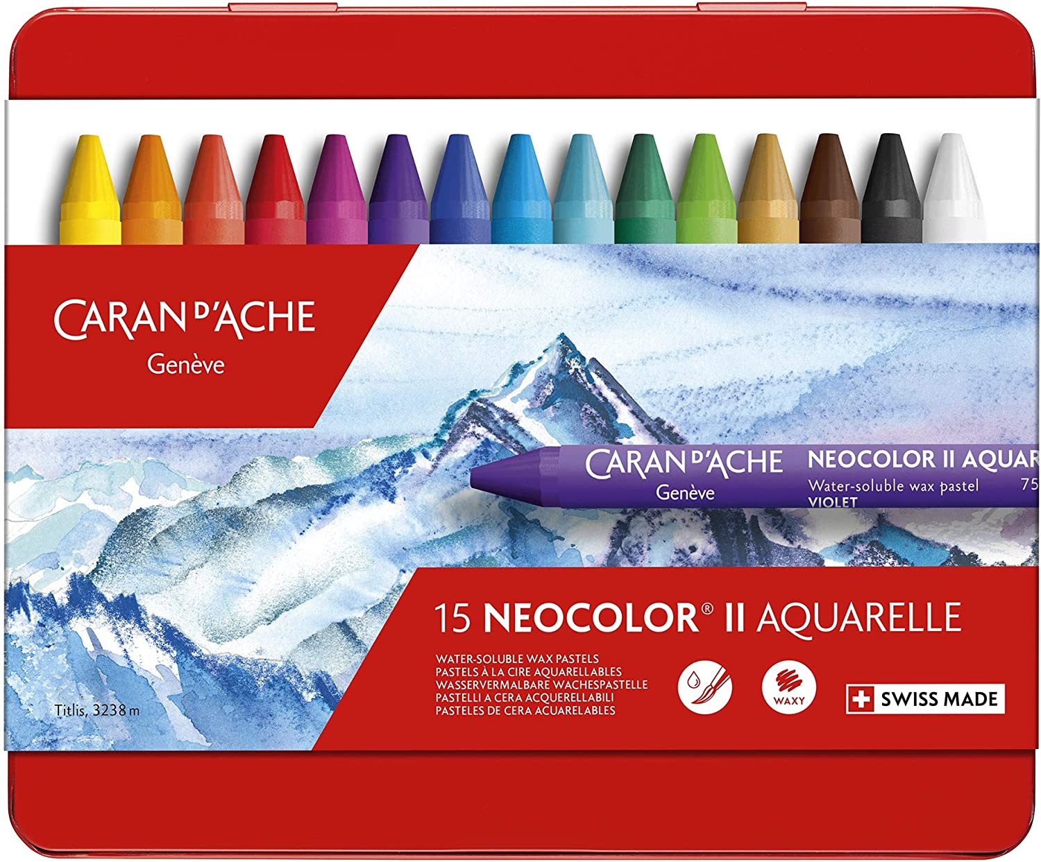 Caran D'ache Color Palette