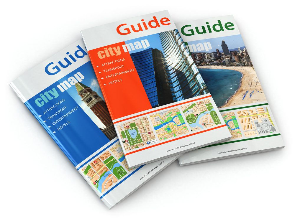 travel guide book present