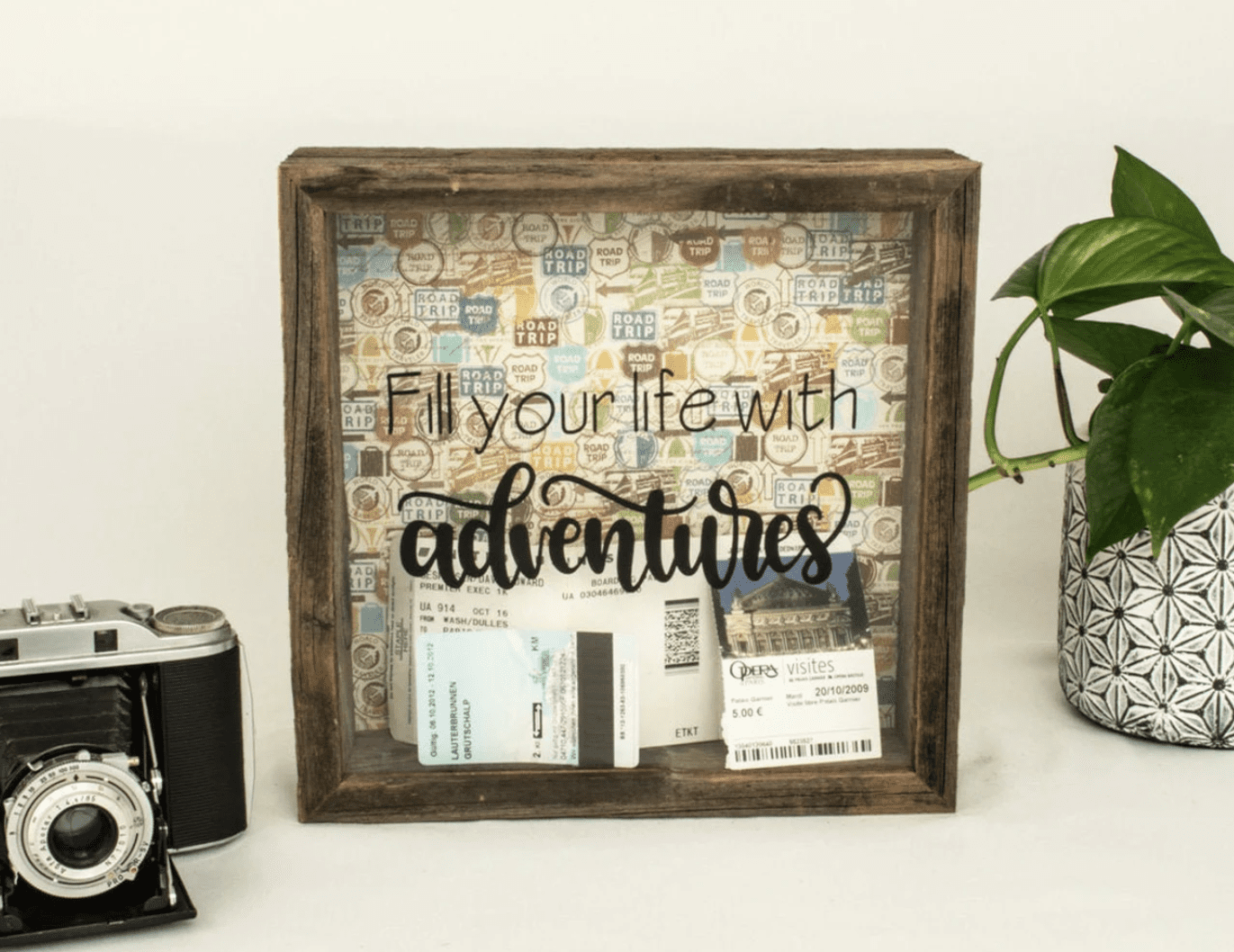 traveler shadow box gift