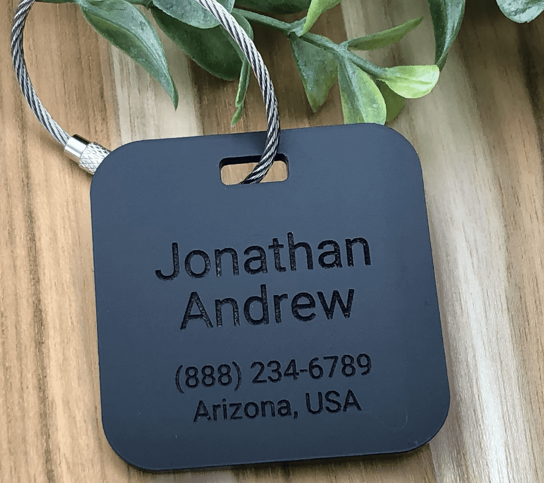 bag tag travel gift idea