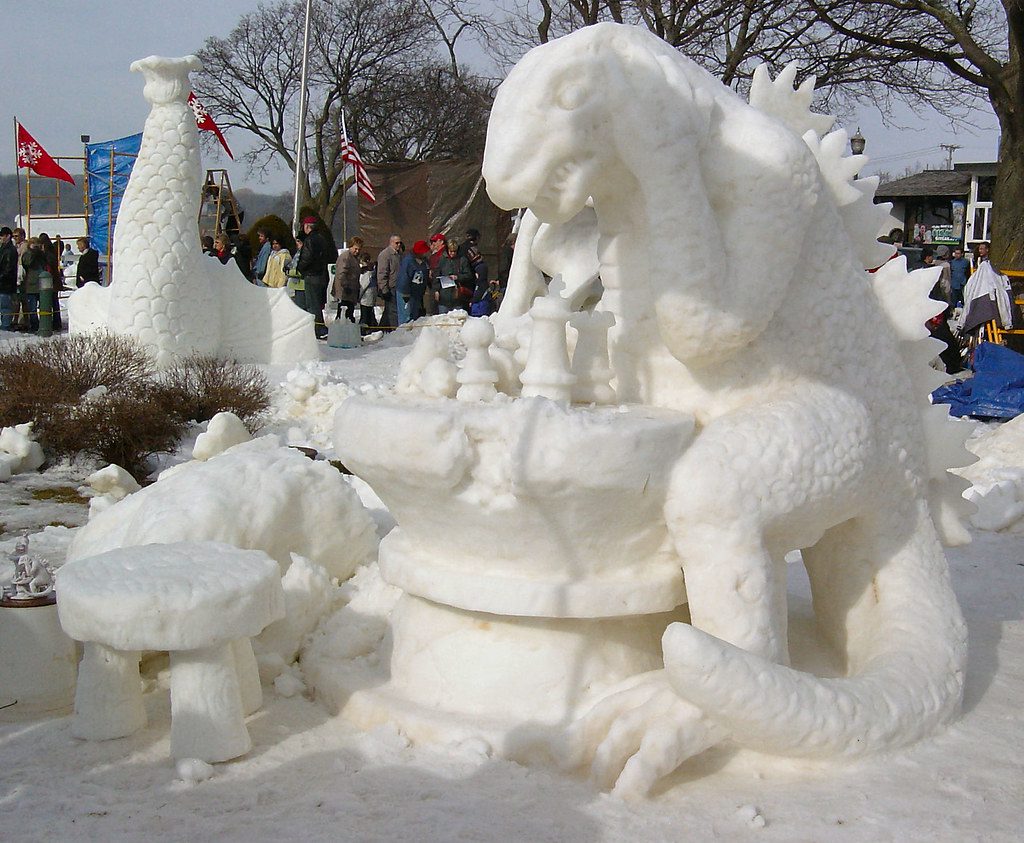 National Snow Carving Competition Winterfest