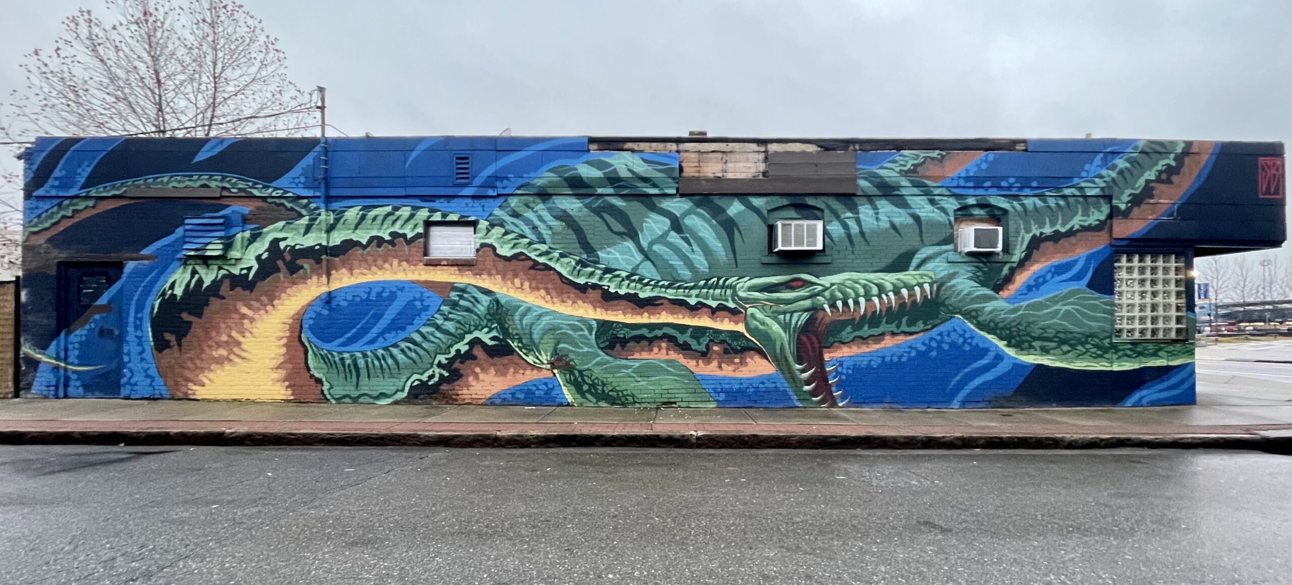 mural in Worcester MA