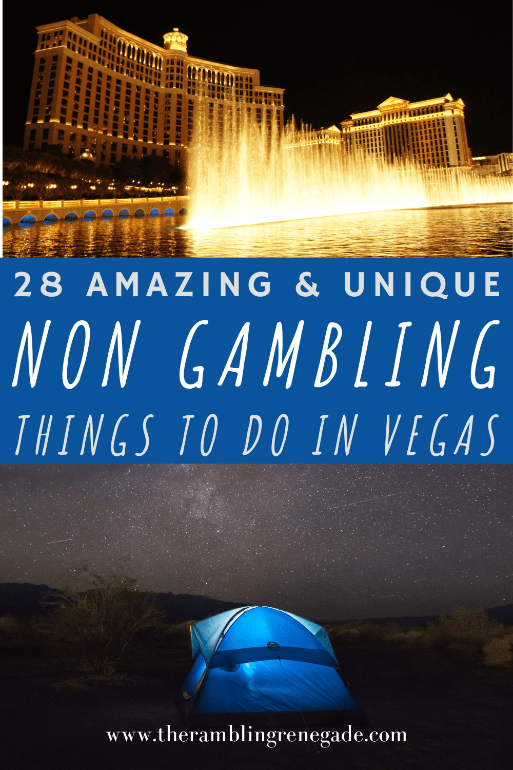 The best guide to non gambling things to do in Vegas
