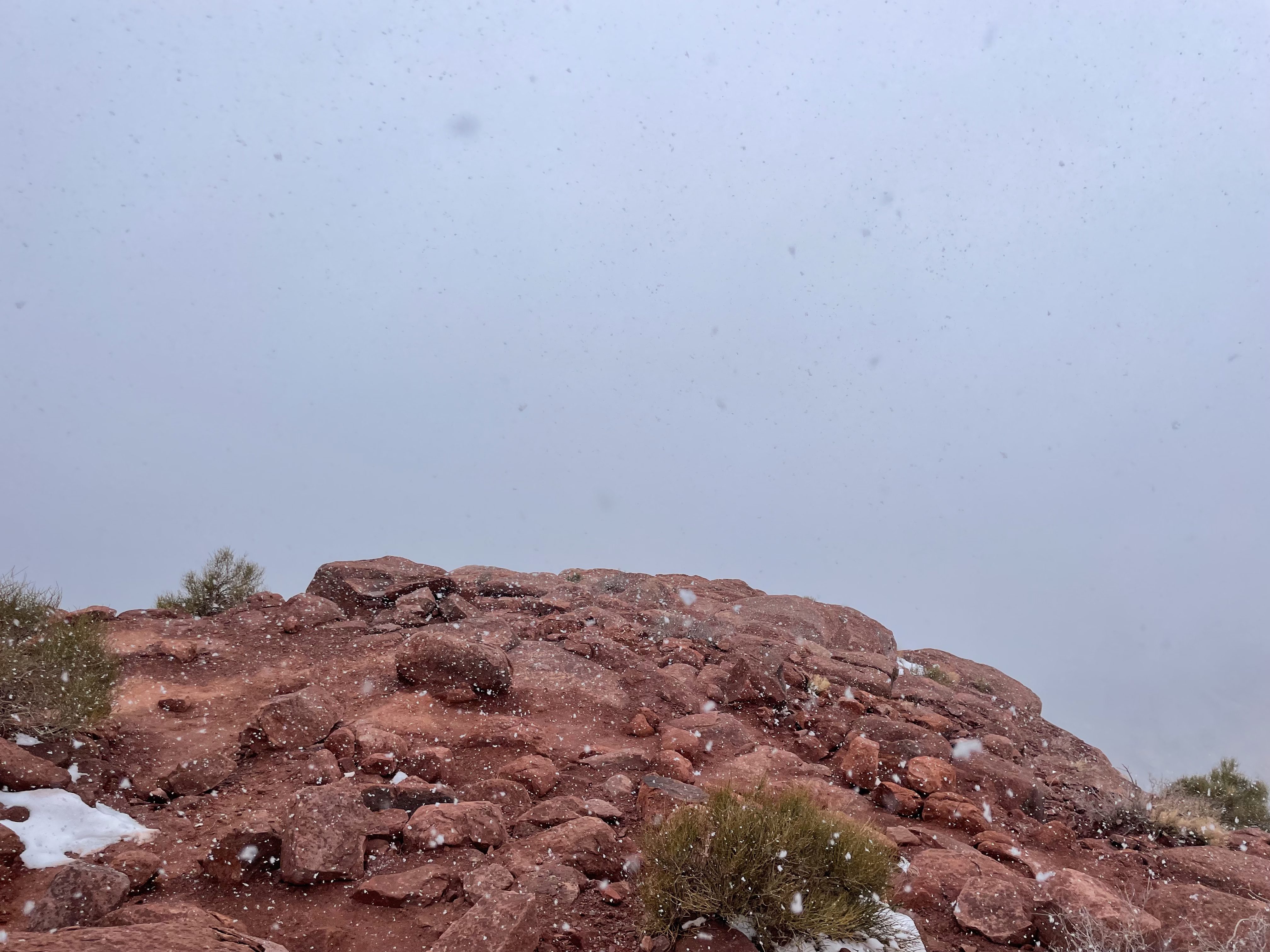How to do Las Vegas to West Rim Grand Canyon by Car- Whiteout Snowstorm