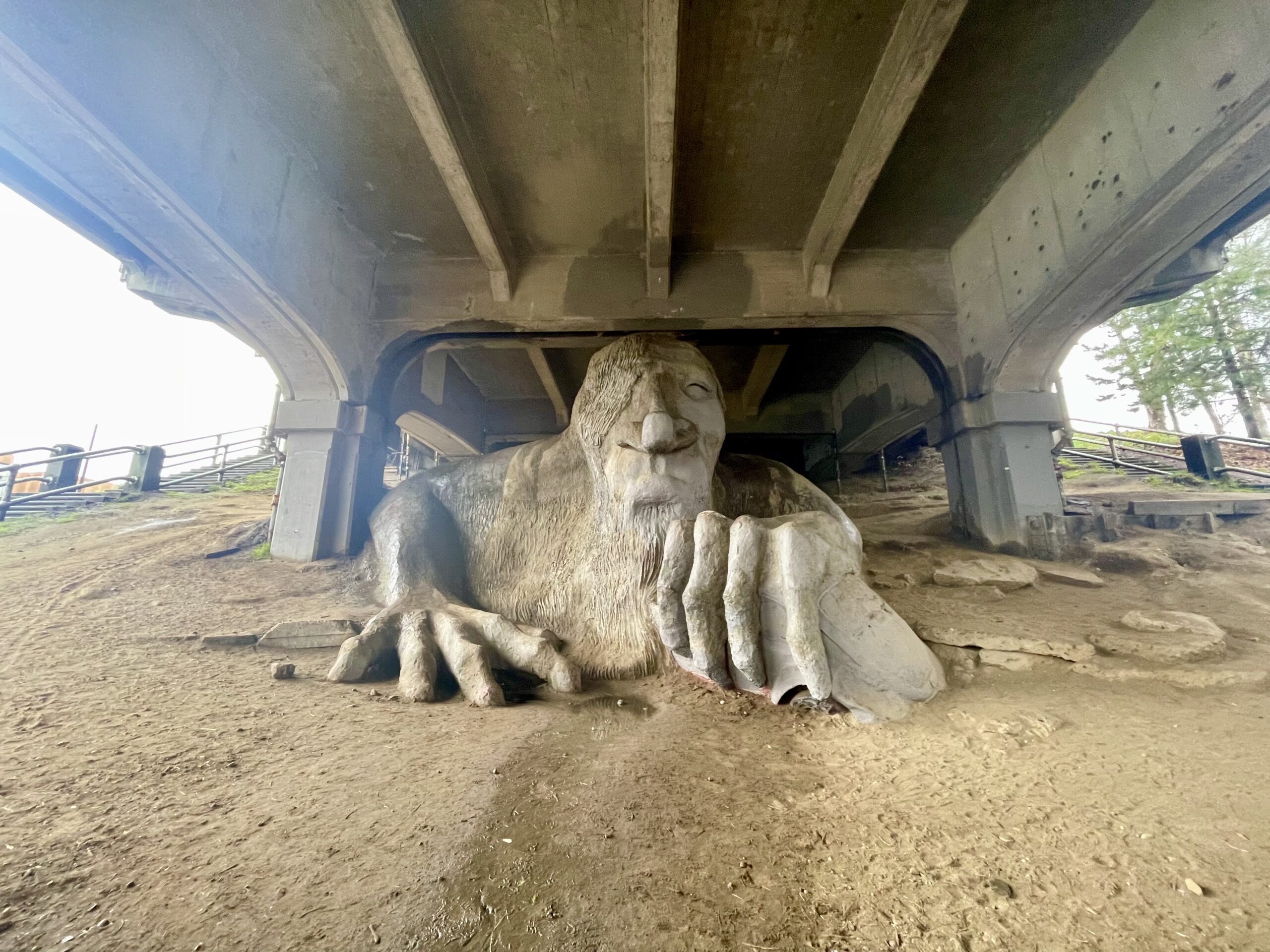 Original Fremont Troll in Seattle