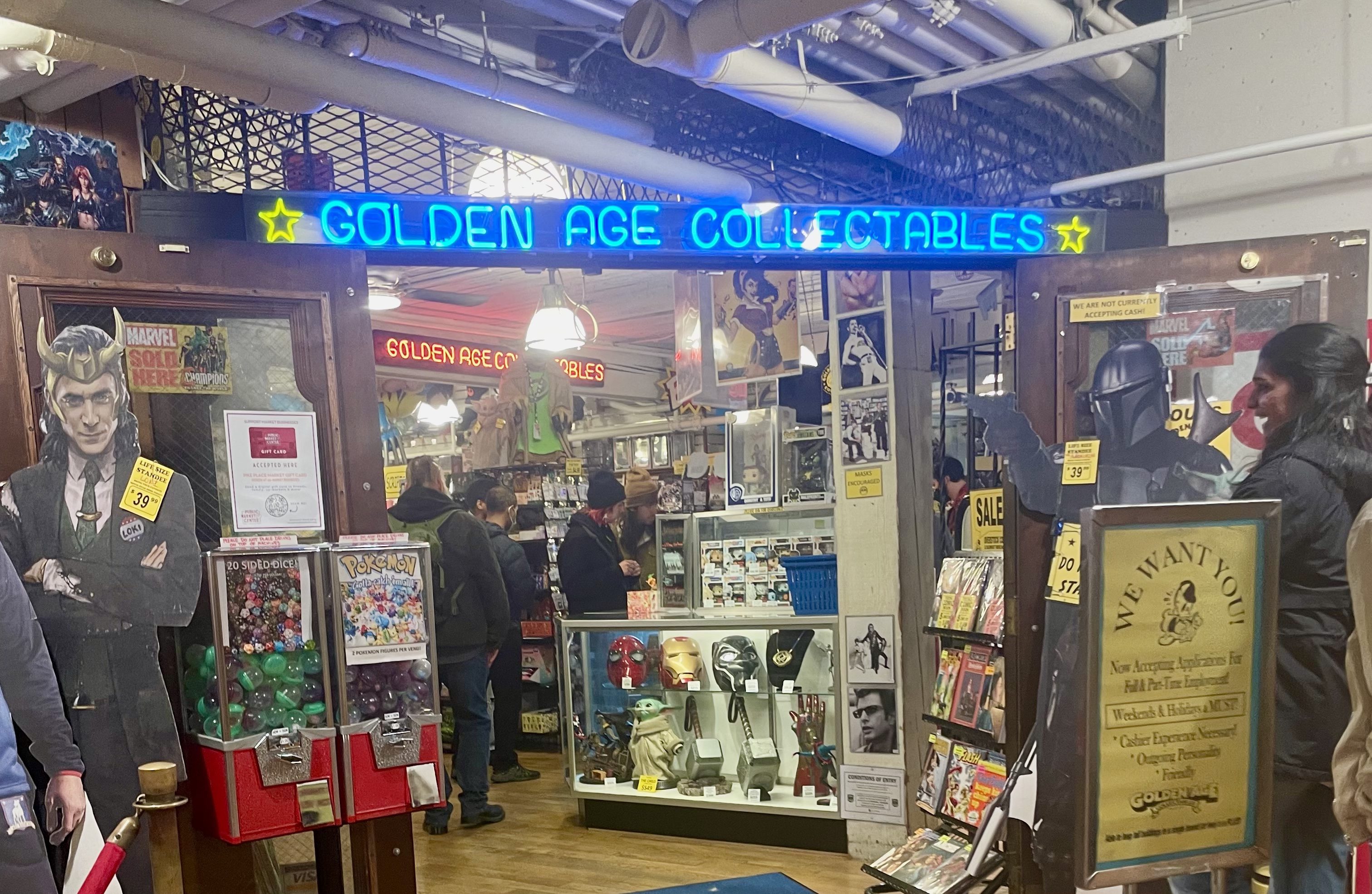 Pike Place Market Golden Age Collectibles