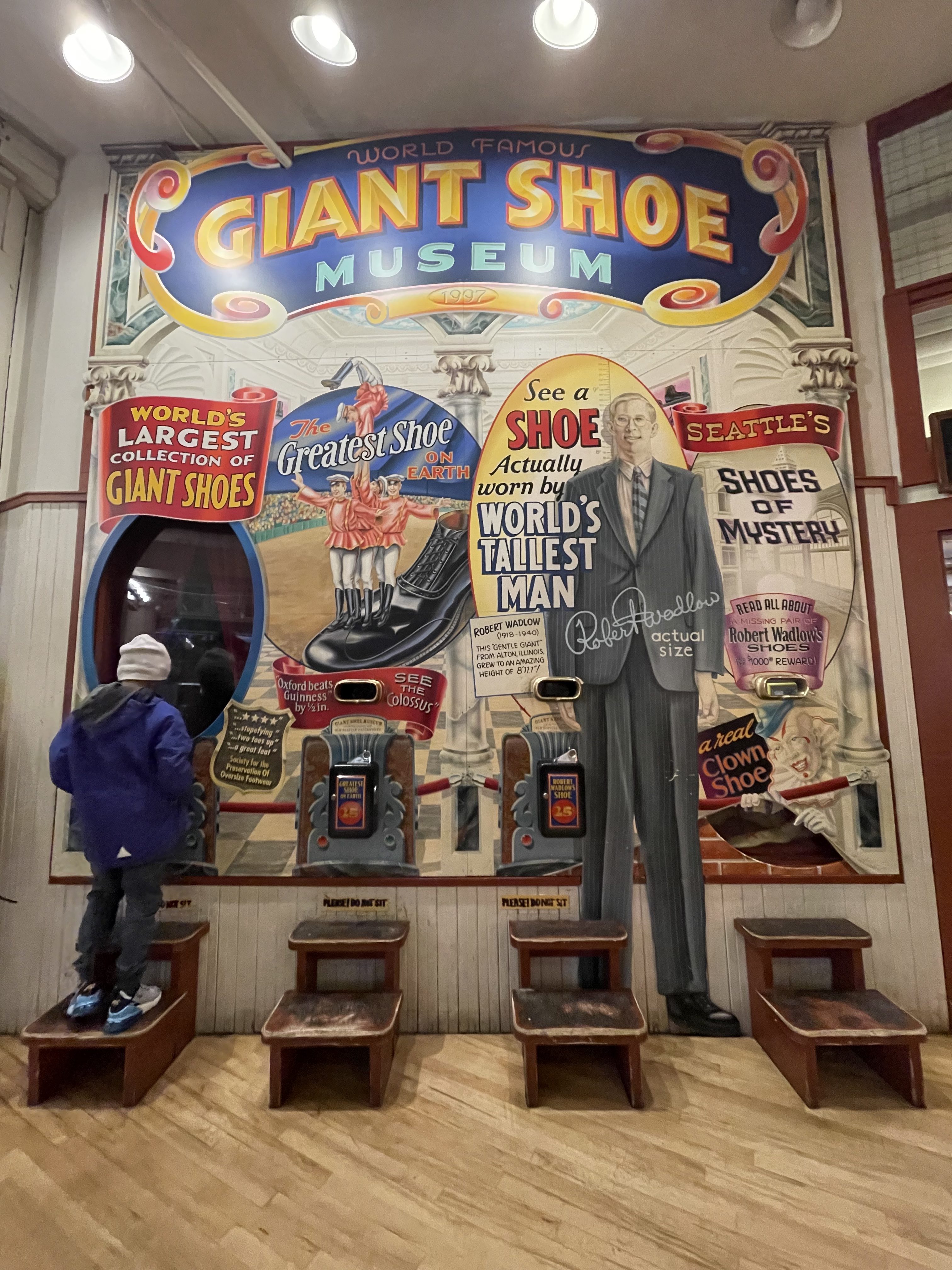 Pike Place Market Guide- Giant Shoe Museum