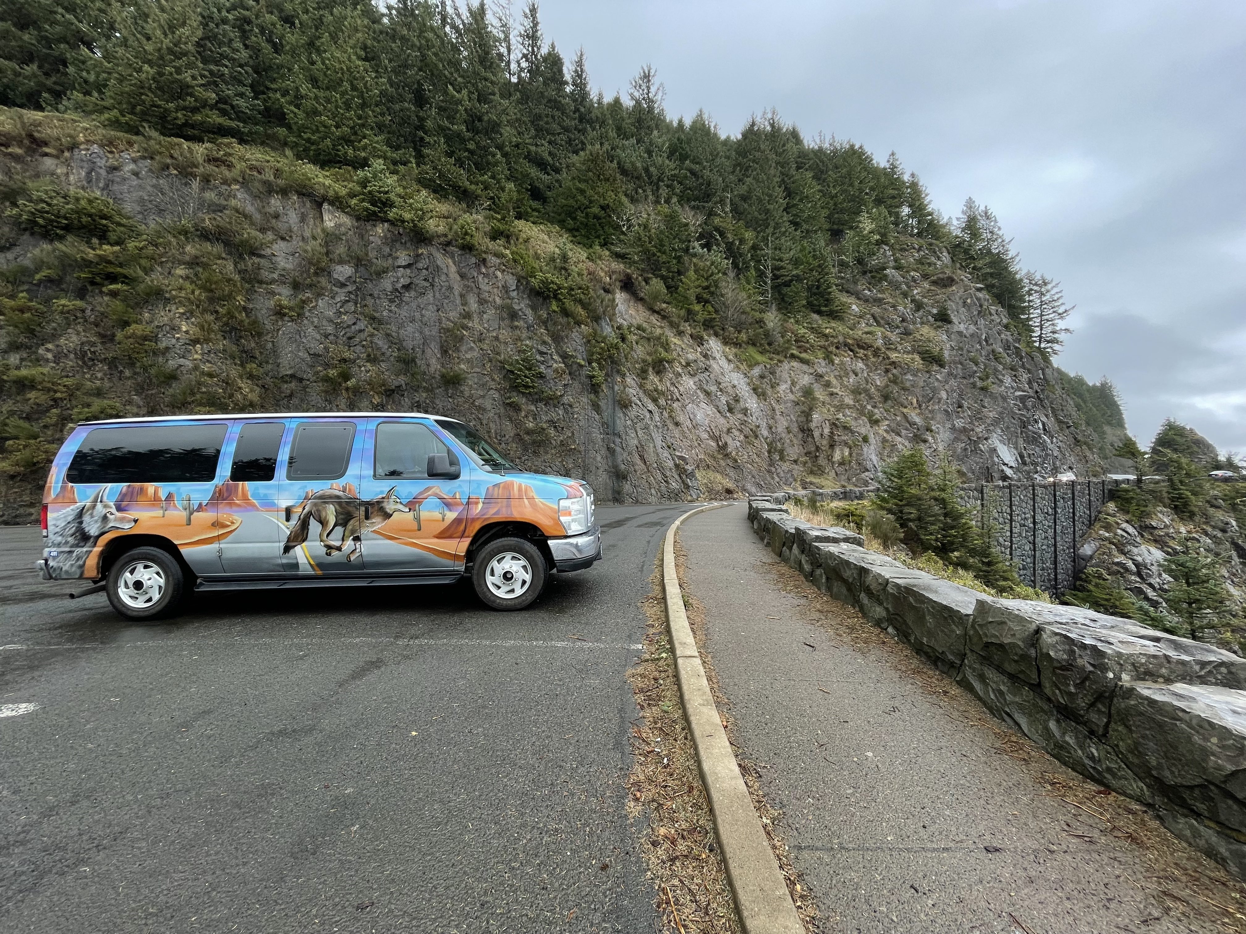 Oregon to California Pacific Coast Highway Oregon Pull Over