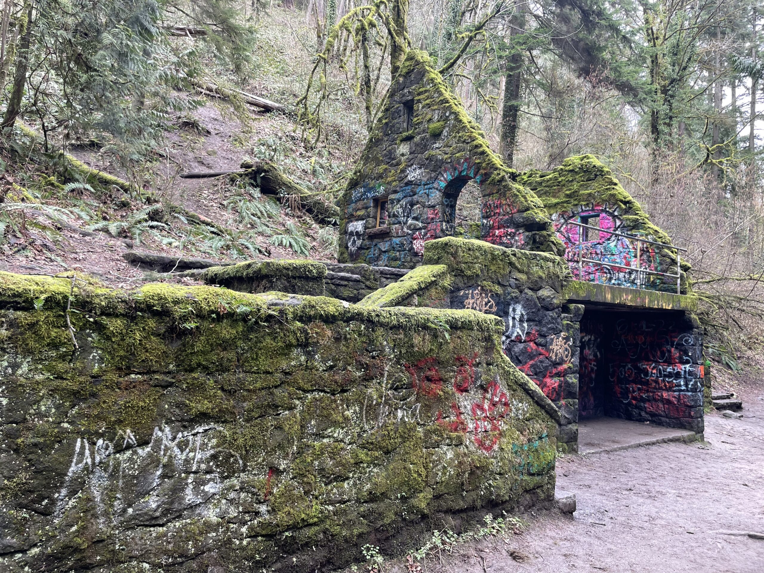 Pittock Mansion Hike- WItches Castle