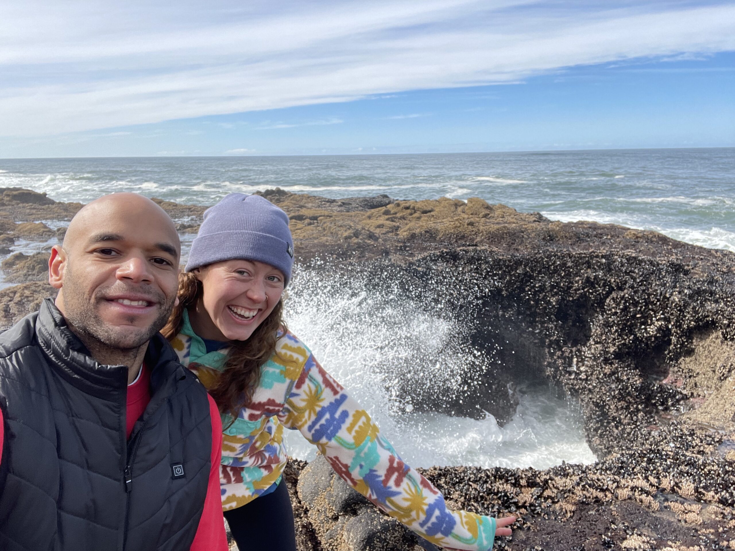 Thor's Well in Oregon Highway 101