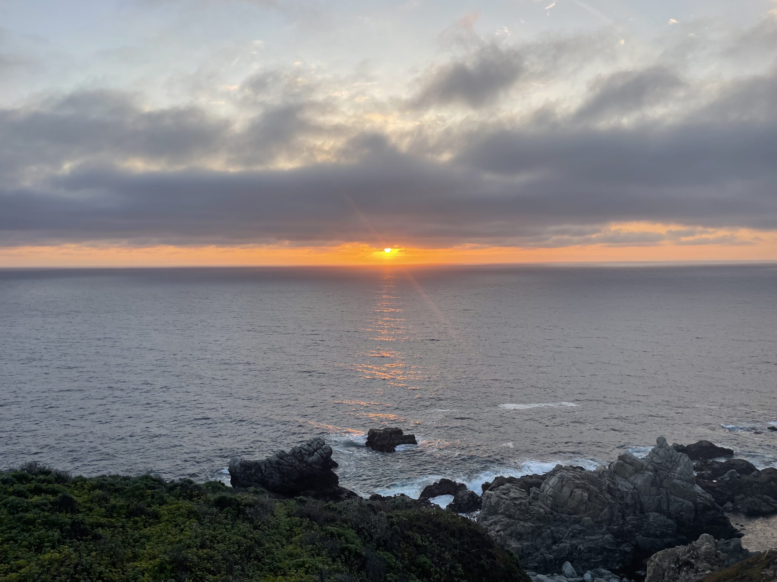 Sunset at Big Sur