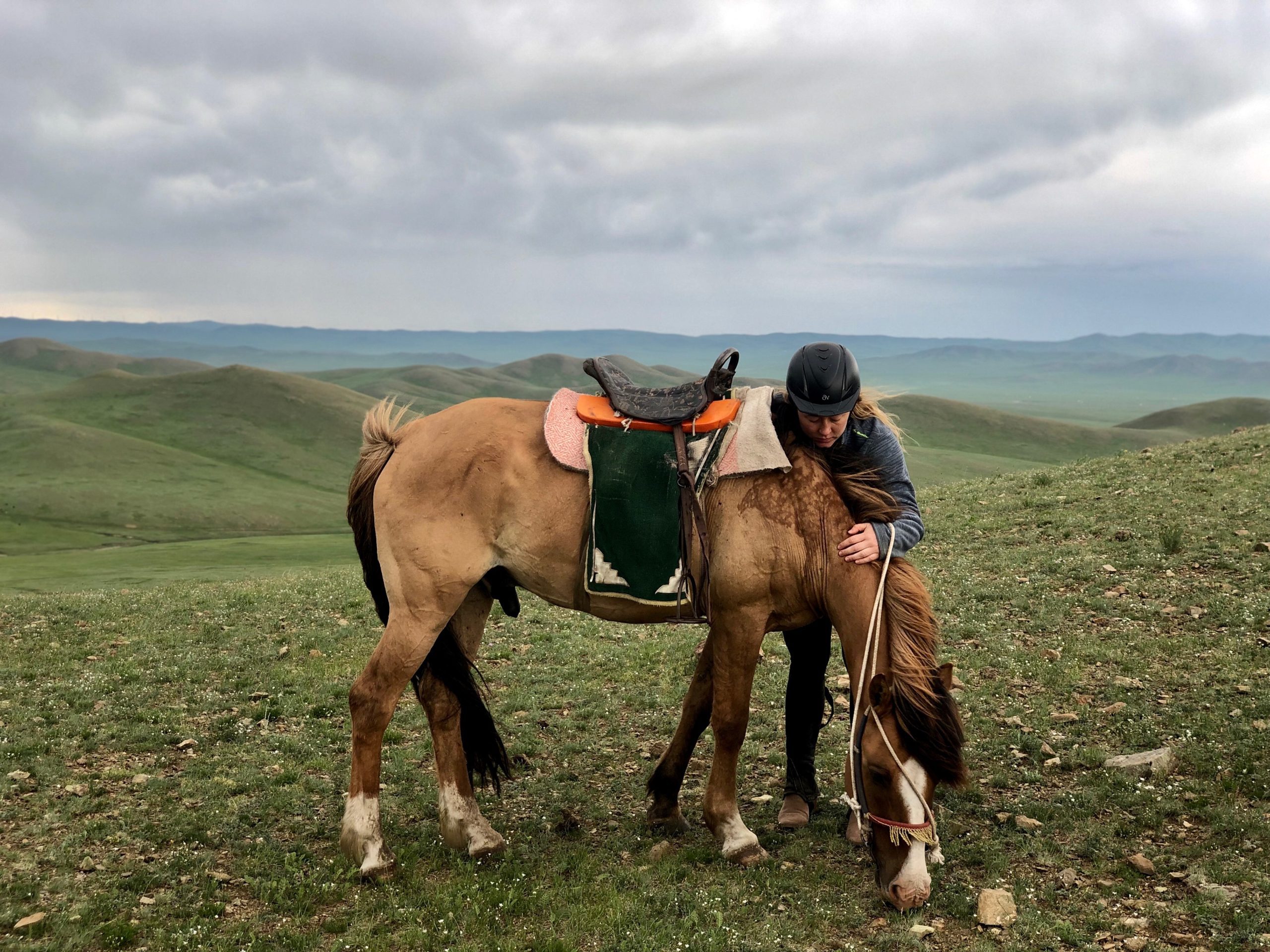 Me and my horse in Mongolia