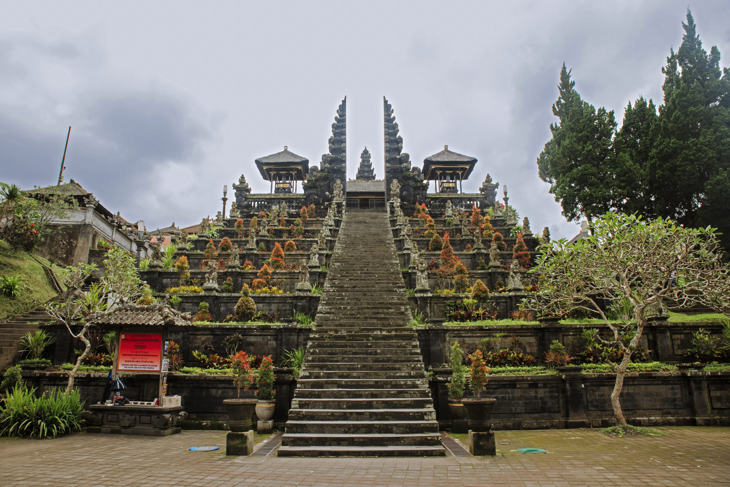 Pura Besakih temple in Bali