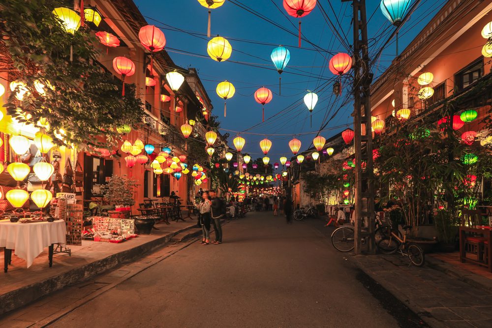 Hoi An Night Market street