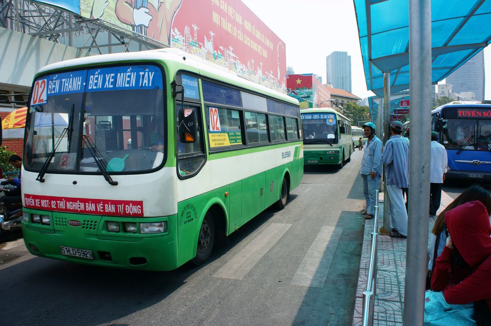 Bus in Vietnam