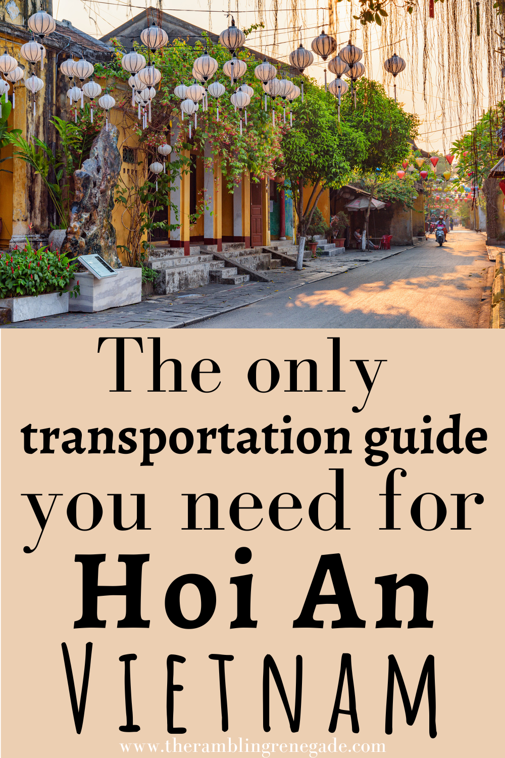 Getting from Da Nang to Hoi An