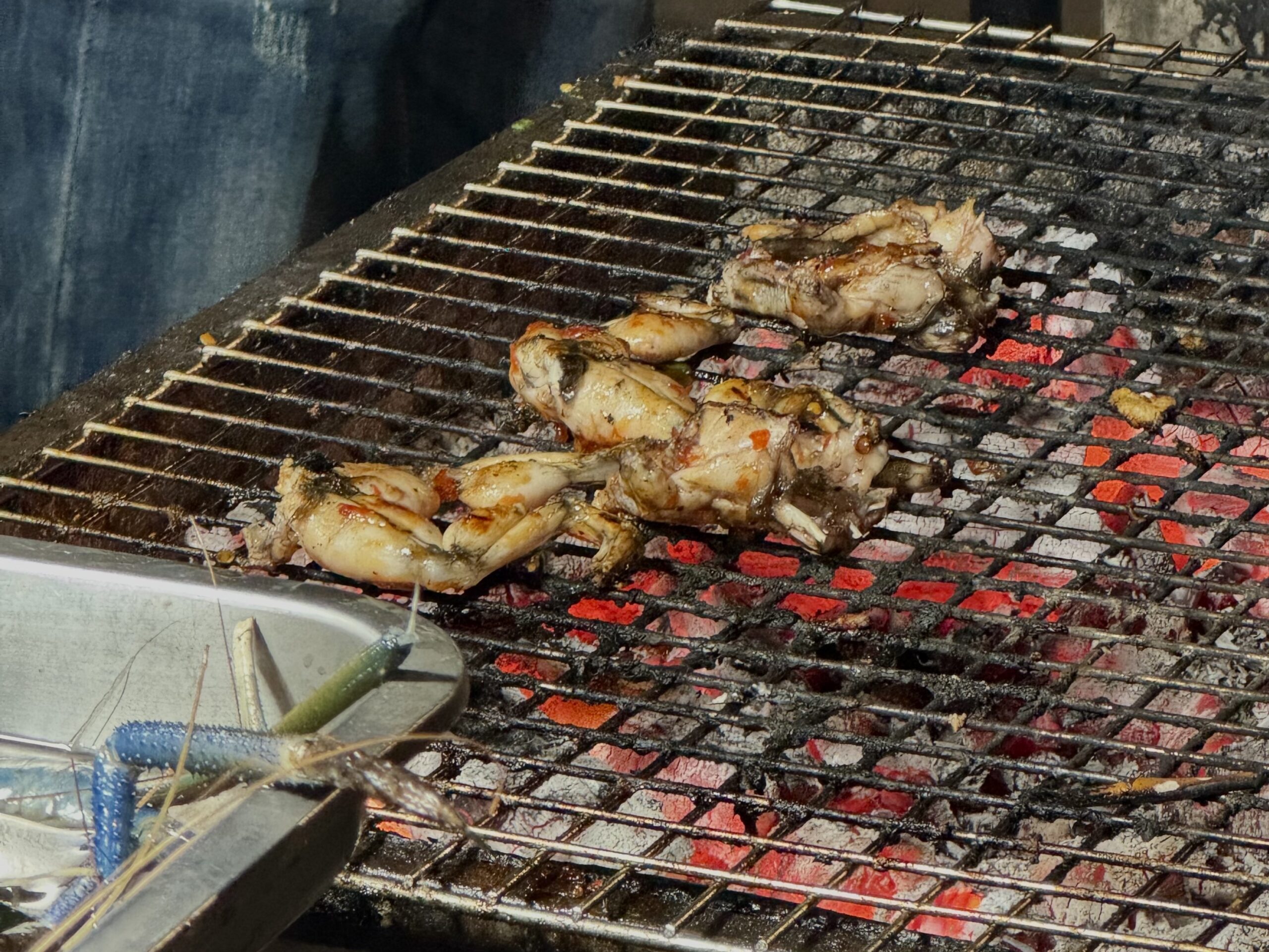 frog legs in Hoi AN Night MArket